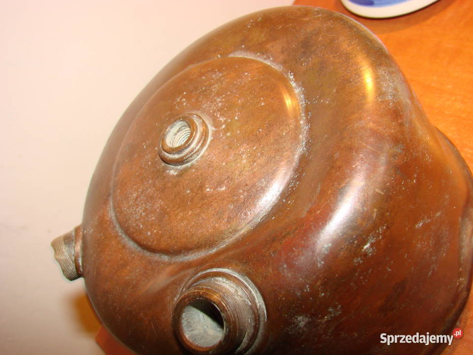 Ditmar Maxim miedziany zbiornik lampy pomorskie Pruszcz Gdański