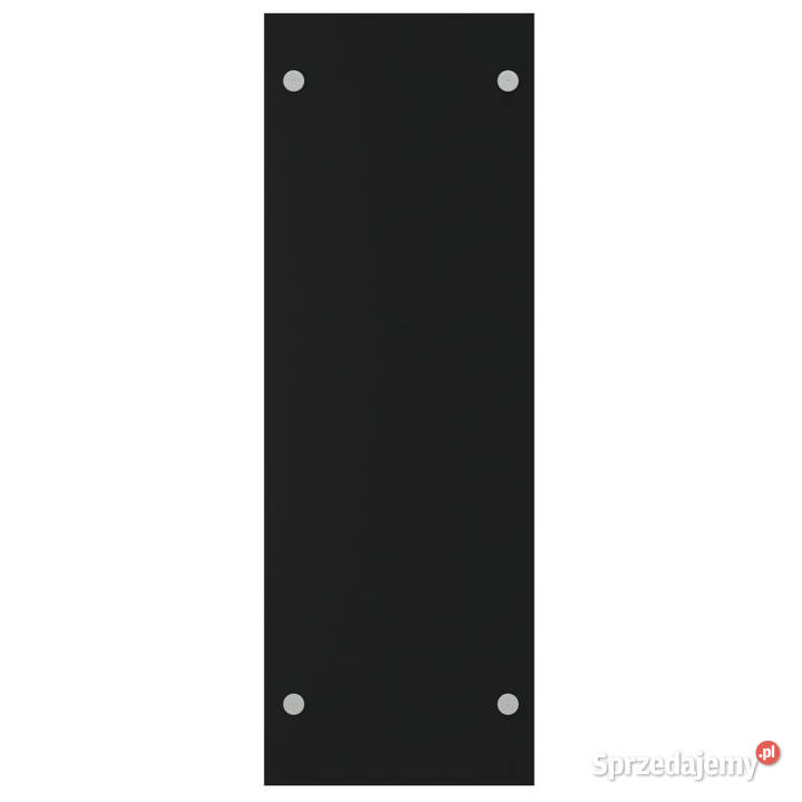Stojak na drewno opałowe czarny 80x35x100 szkło mazowieckie