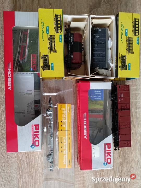 4 modele wagonów PICO HO nowe Lublin