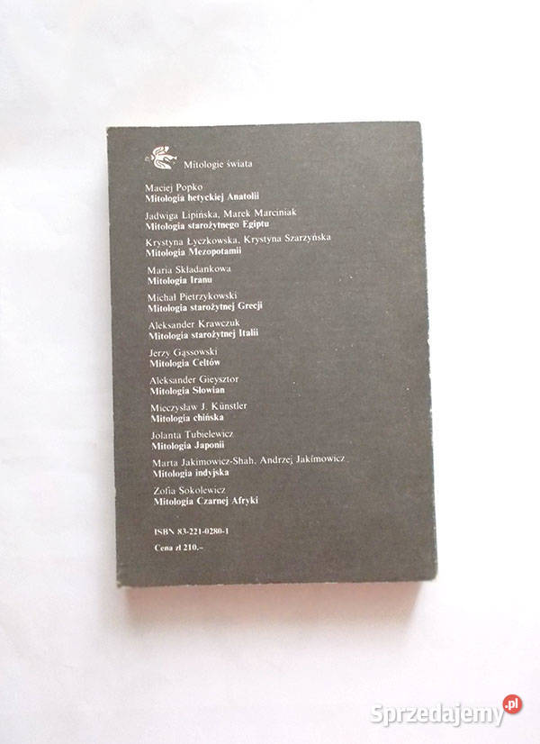 Książka Mitologia Celtów JGąssowskihistoria Dom i Ogród