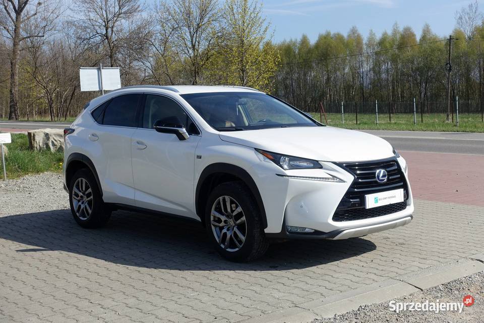 LEXUS NX 300H 197 4X4 SKÓRA AUTOMAT BIAŁA PERŁA ABS