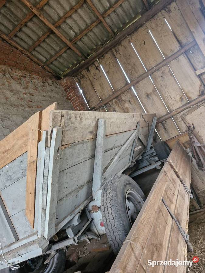 Wóz platforma przyczepa łódzkie Wadlew