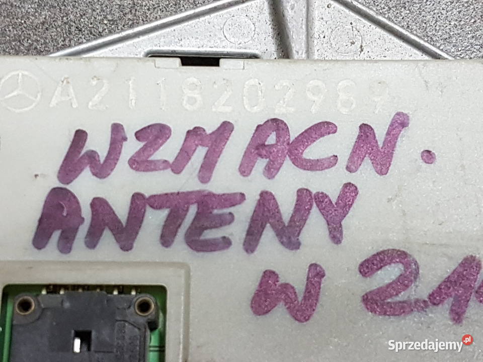 MERCEDES E KLASA W211 WZMACNIACZ ANTENY osobowe Turek
