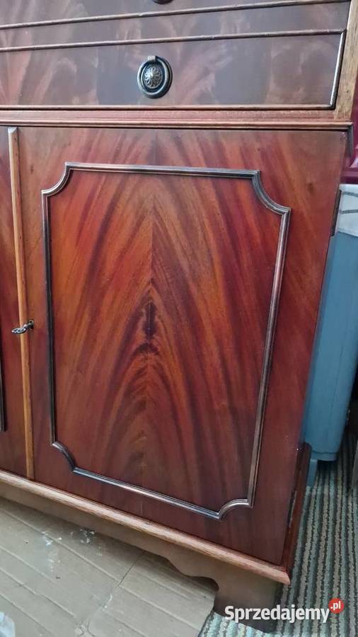 Biblioteczka Plebana Sekretarzyk Witryna 195cm Kredensy i witryny Rzeszów