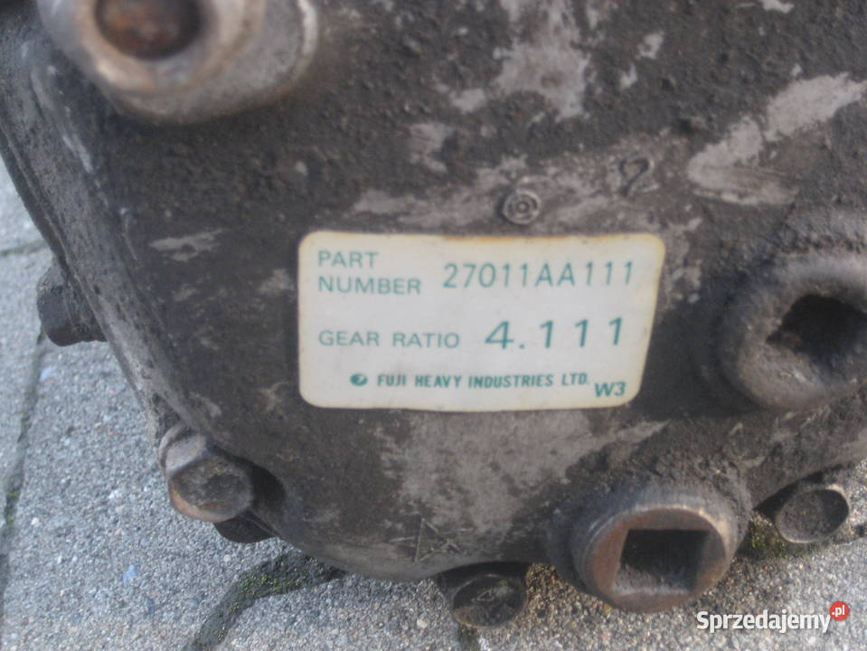 subaru legacy I 9094r 20b ej20 most tył 41 osobowe Rakoniewice