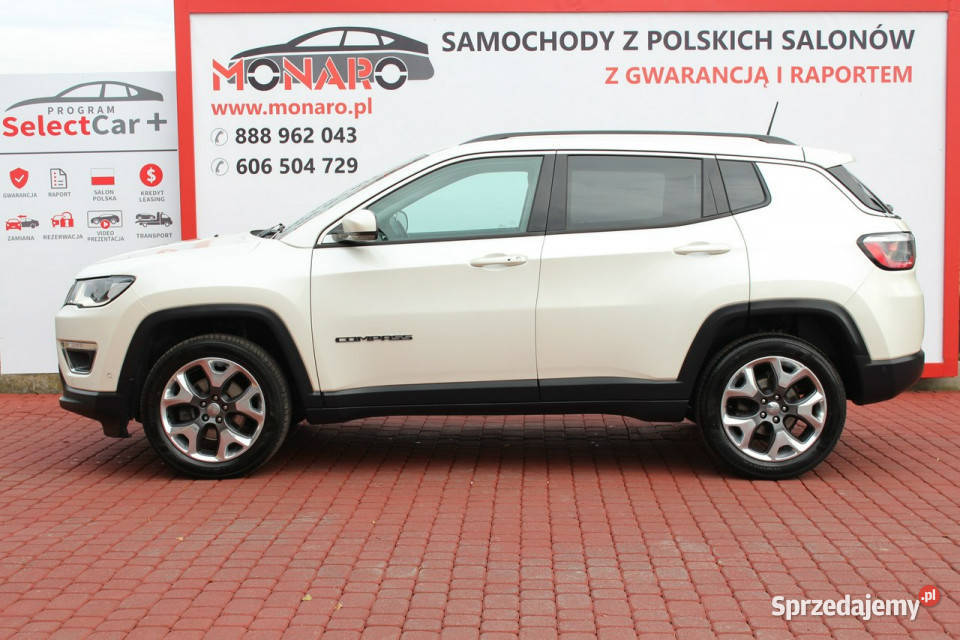 Jeep Compass LIMITED Automat 4WD 4x4 Salon autoalarm Compass Włocławek