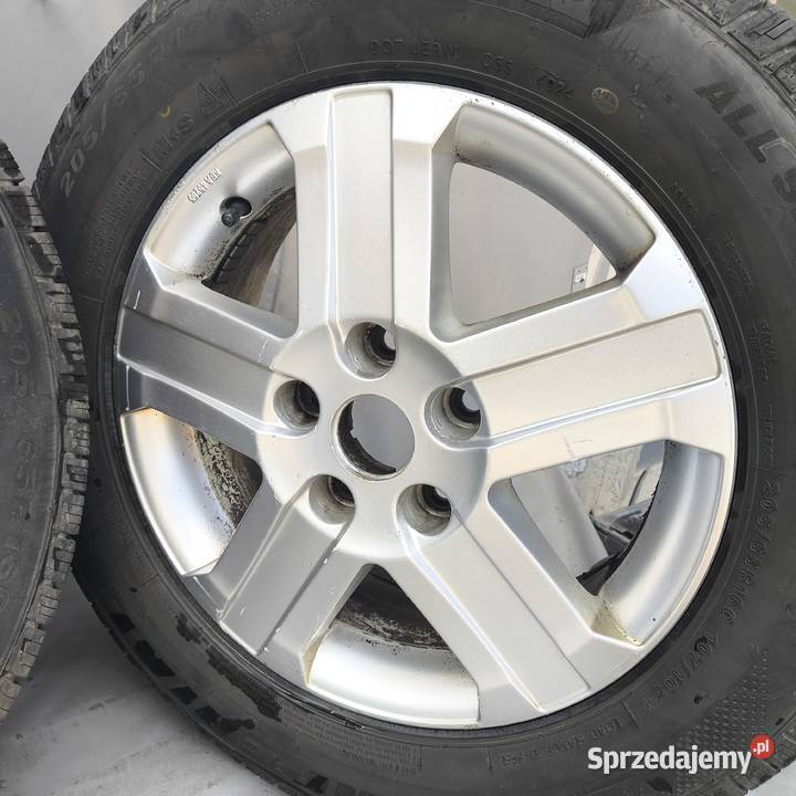 KOŁA FELGI ALUMINIOWE OPONY 6Jx16H2 5X118 ET50 Radom