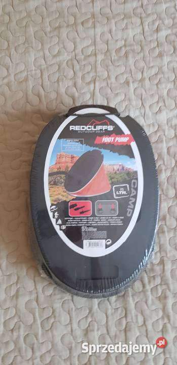 Nowa pompka nożna Redcliffs foot pump 5 L mazowieckie Warszawa sprzedam