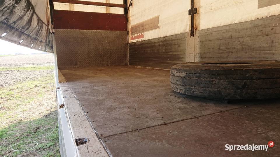 Przyczepa Weka burta suwana plandeka Sieradz