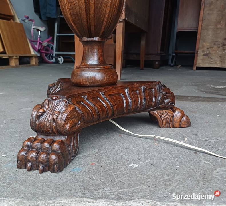 Eklektyczna Antyczna Lampa Podłogowa Bogato sprzedam