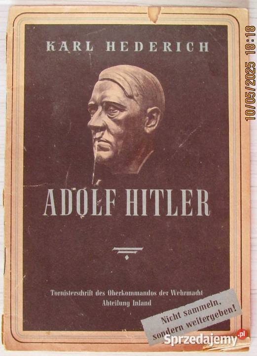 Biografia znanego socjalisty żołnierzy 1942r Antykwariat