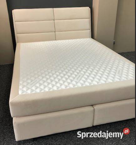 Łóżko kontynentalne 160x200 z materacem 160cm