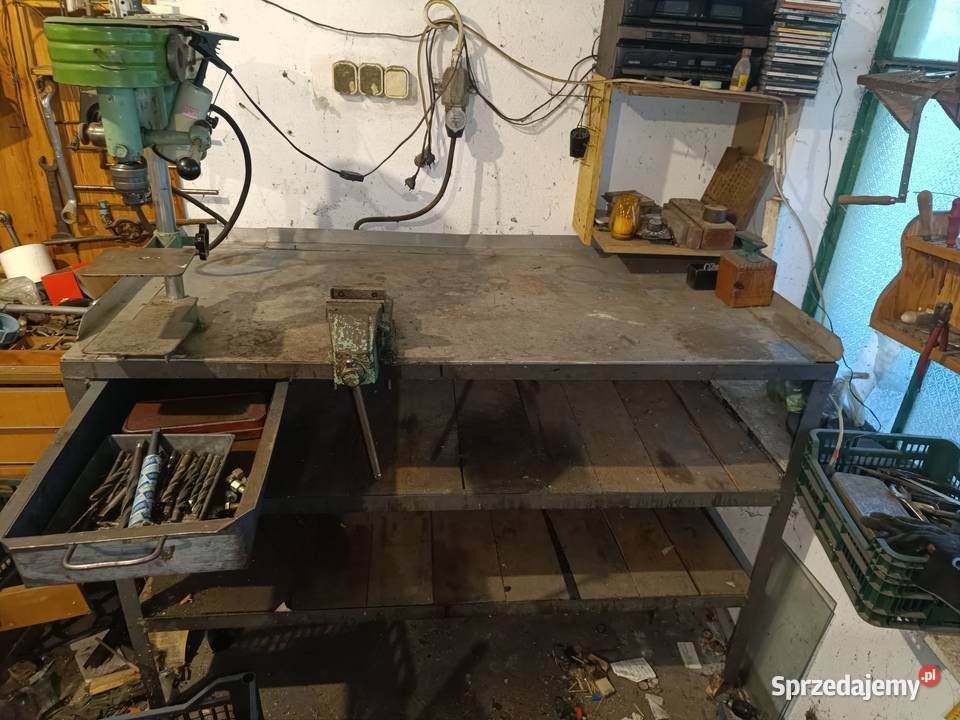 Stół warsztatowy do garażu mocny