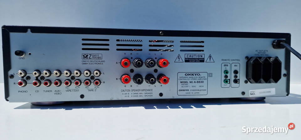 Wzmacniacz Onkyo A 8830 A8830 amplifier Międzychód