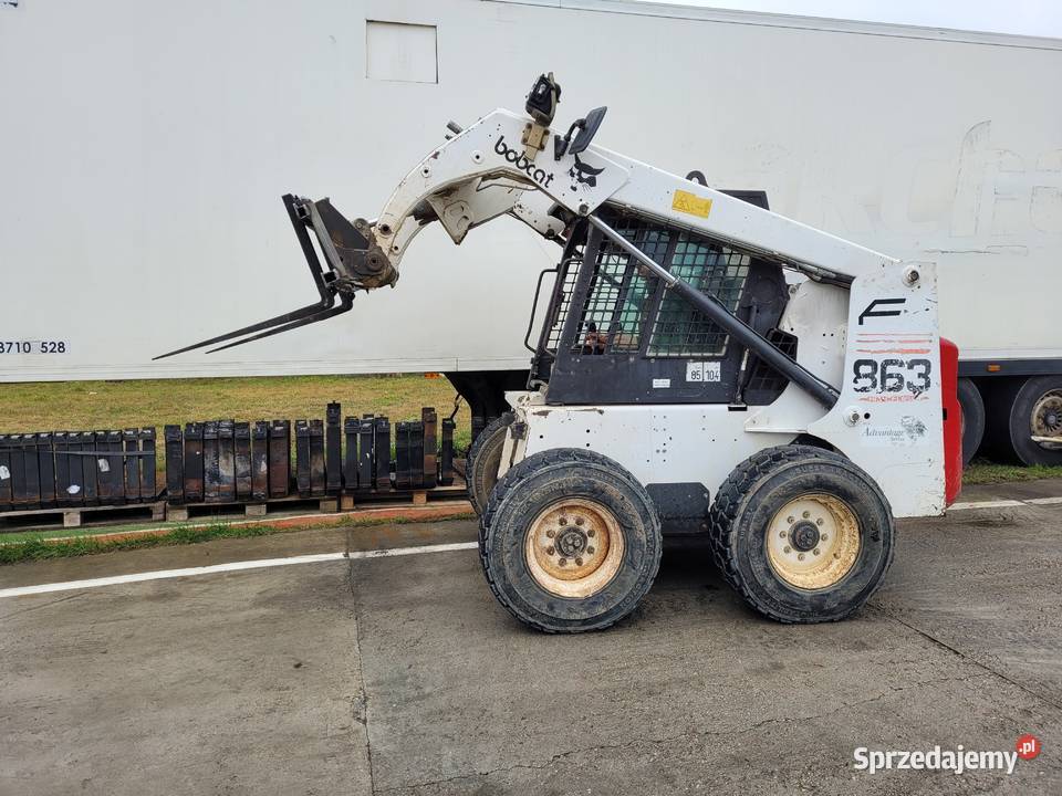 widły karetka ramka bob cat jcb bobcat mazowieckie