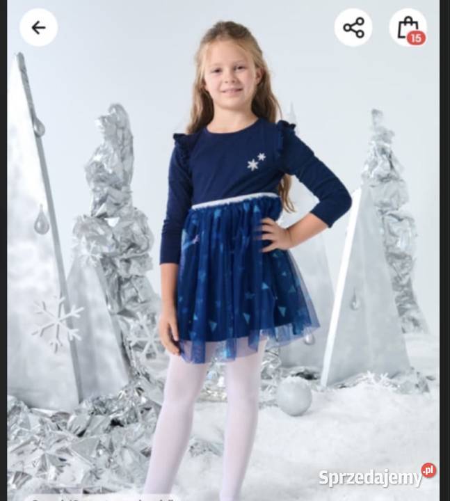 Sukienka dziewczynki Kraina Lodu Sinsay Biłgoraj