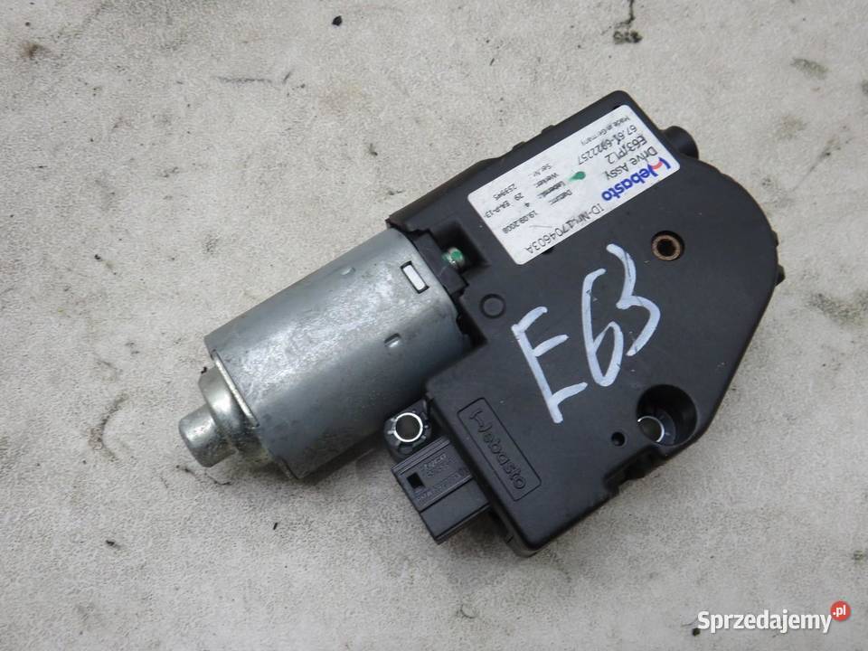 SILNICZEK SZYBERDACHU BMW E63 E64 6922257 lubelskie