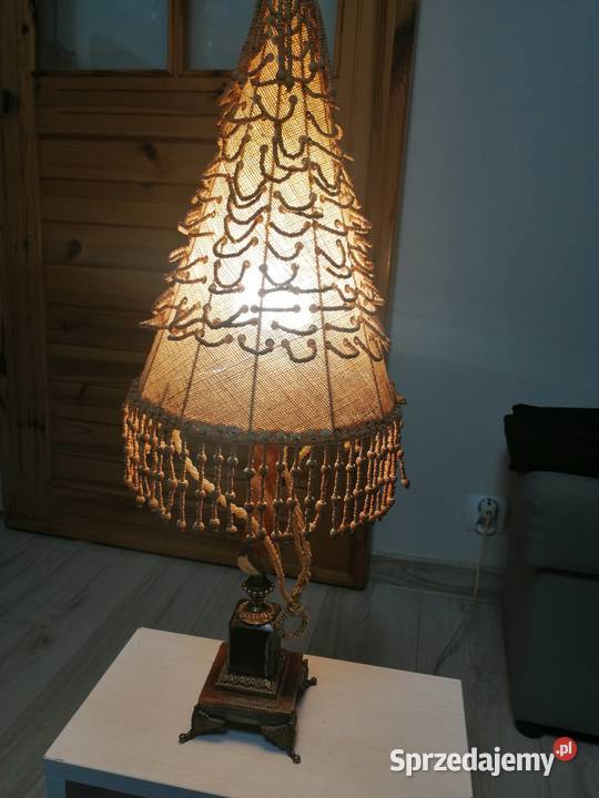 Lampa stara Kamień brązowy Piła