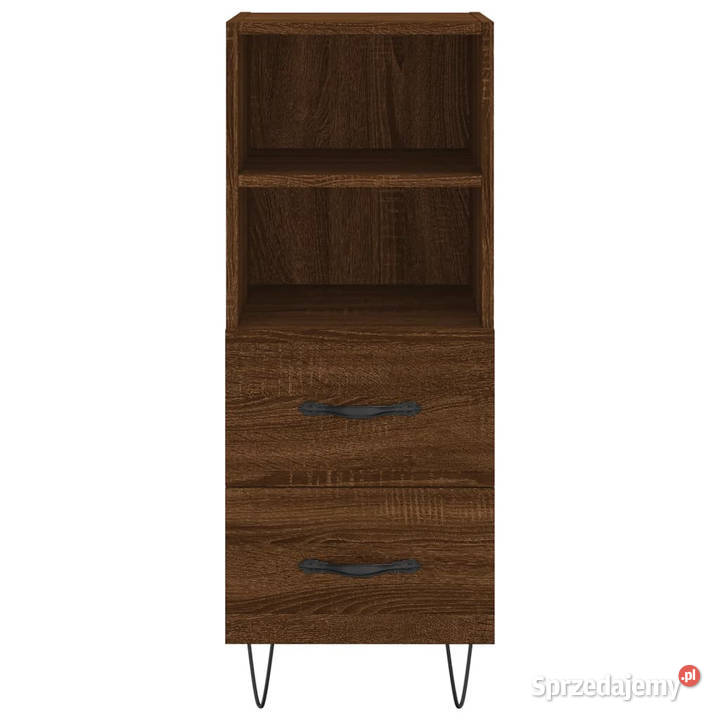 Szafka brązowy dąb 345x34x90 materiał mazowieckie Warszawa