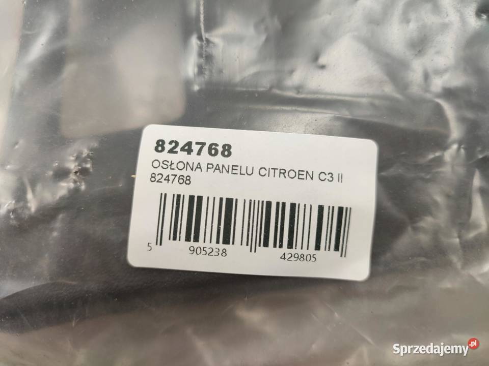OSŁONA KOLUMNY KIEROWNICZEJ CITROEN C3 II 2009 lubelskie