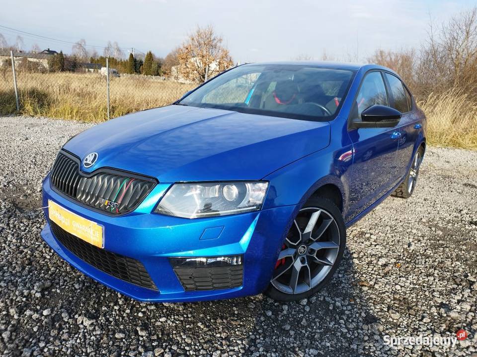Skoda Octavia VRS 20 TDI 184 STAN KLIMA NAVI PDC czujnik deszczu Octavia śląskie Częstochowa