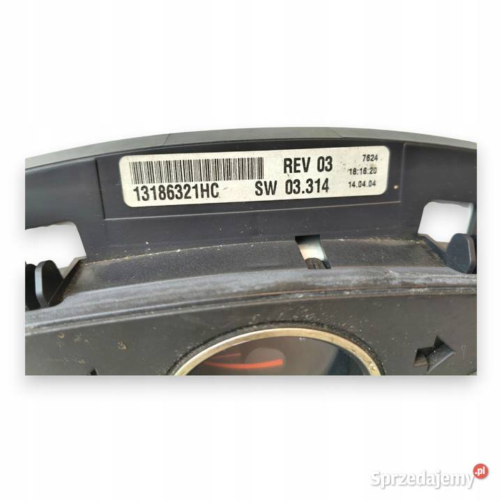 LICZNIK ZEGARY 13186321 HC Opel Astra H 16 18 osobowe Chełm sprzedam