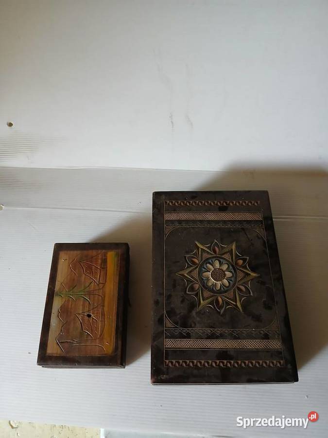 Stare szkatułki antyki Mszana Dolna