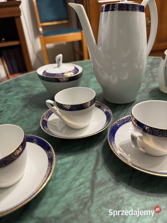 Chodzież antyk porcelanowy serwis kawowy komplet Częstochowa