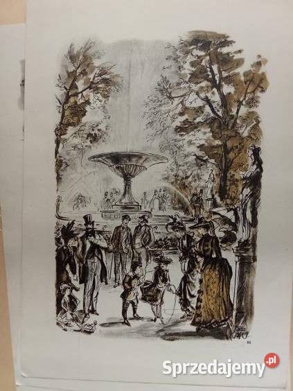 Antoni Uniechowski Stara Warszawa 1955