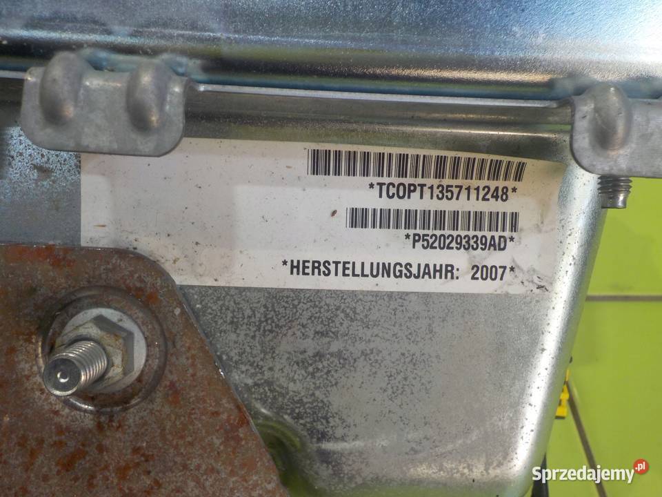 DODGE NITRO 08r AIRBAG poduszka pasazera Suków