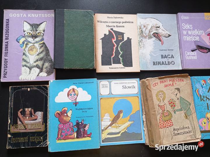 Książki różne mix zestaw Wałbrzych
