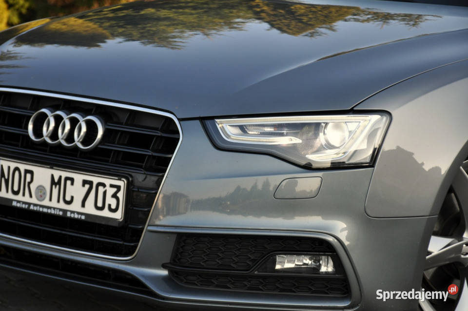 Audi A5 Sportback Rok produkcji 2015 Ostrów Mazowiecka