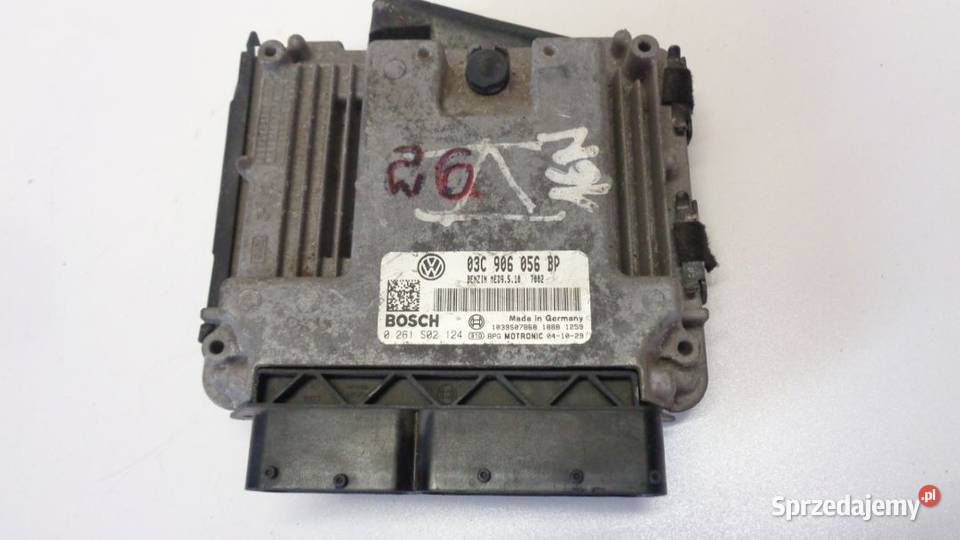 KOMPUTER STEROWNIK SILNIKA VW GOLF V 16 TFSI osobowe Rakoniewice