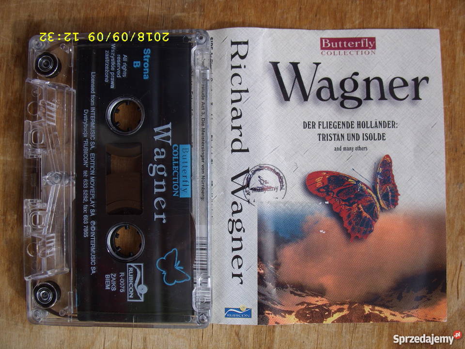 RICHARD WAGNEROVERTURE kaseta audio Wołów