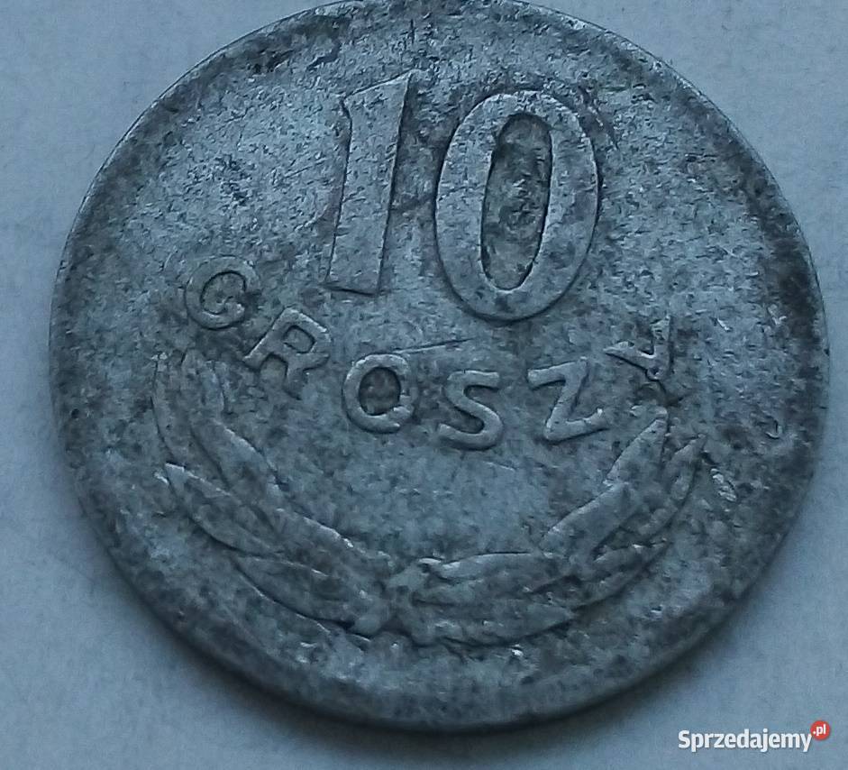POLSKA10 GROSZY1962 rbzALRZADKA