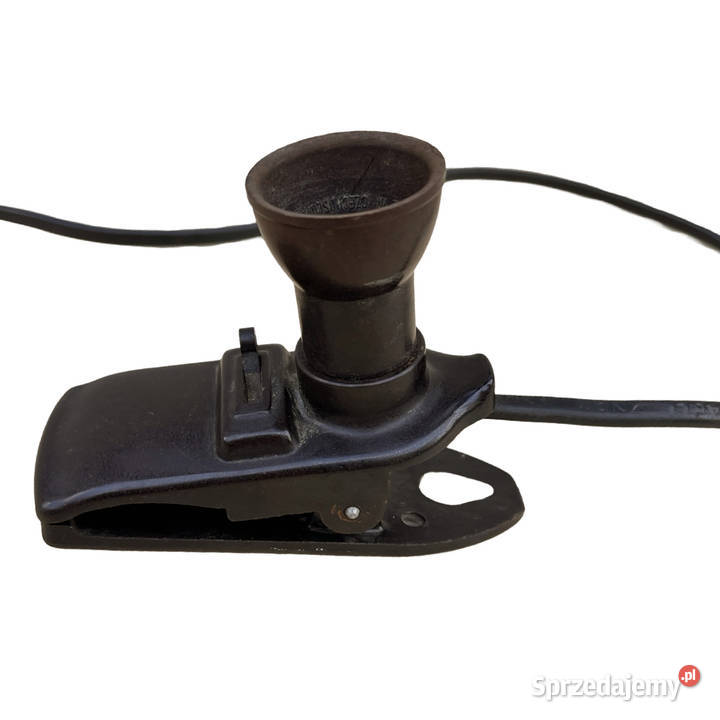 Klipsowa bakelitowa lampka nocna Niemcy lata 30 mazowieckie Warszawa