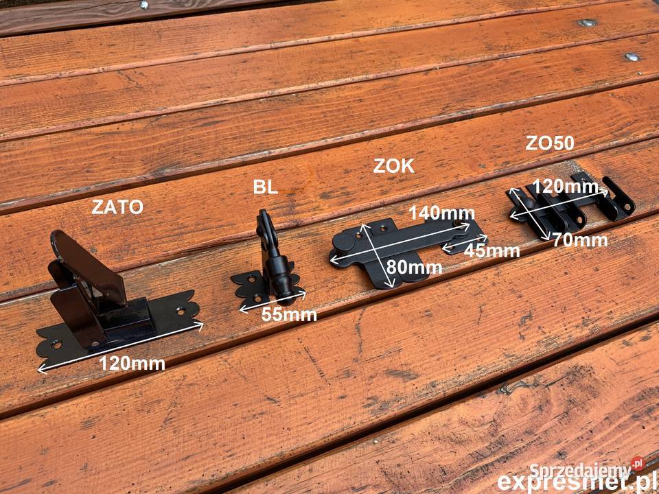 KUTY ZAWIAS drzwiowy kątowy 60 KOMPLET 6 z Kraków