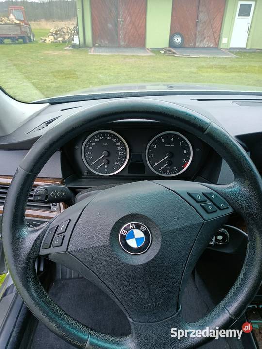 BMW 530I XDRIVE 2006r BenzynaLPG aluminiowe felgi Horyniec-Zdrój sprzedam