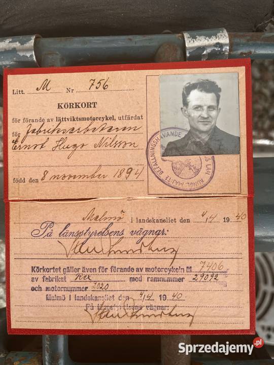 HIT KOLEKCJONERSKI Przedwojenny Rex Villiers Pozostałe Włodawa