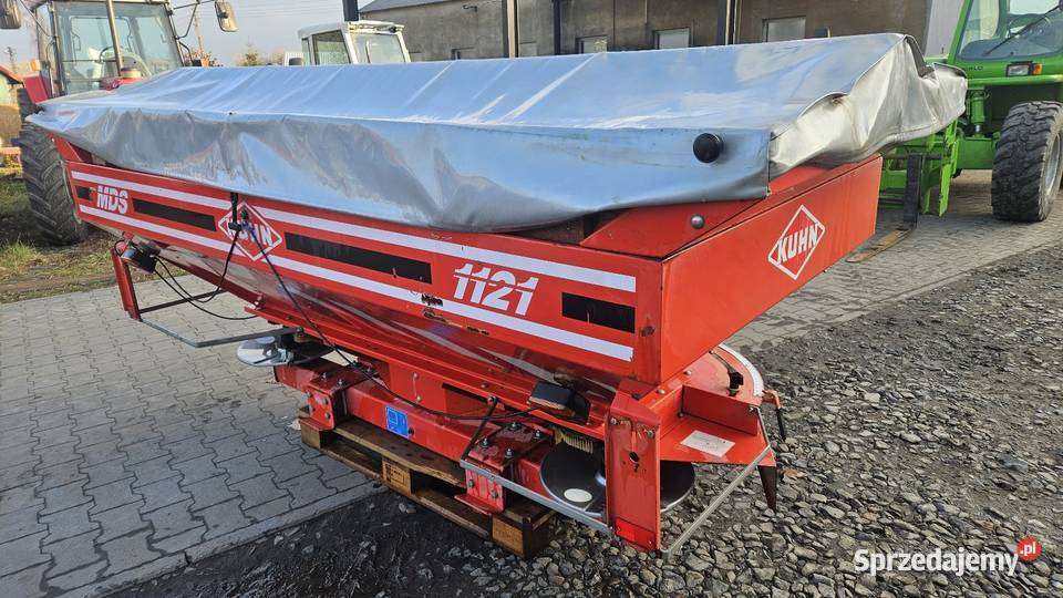 Kuhn MDS 1121 1800L Rozsiewacze nawozów wielkopolskie Gruntowice