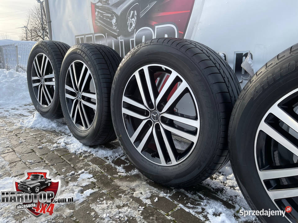 MERCEDES X Opony Felgi Komplet Bridgestone Pasłęk sprzedam