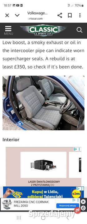 Fotele kubełkowe corrado Golf 2Ii Jetta 3D 5D Wodzisław Śląski