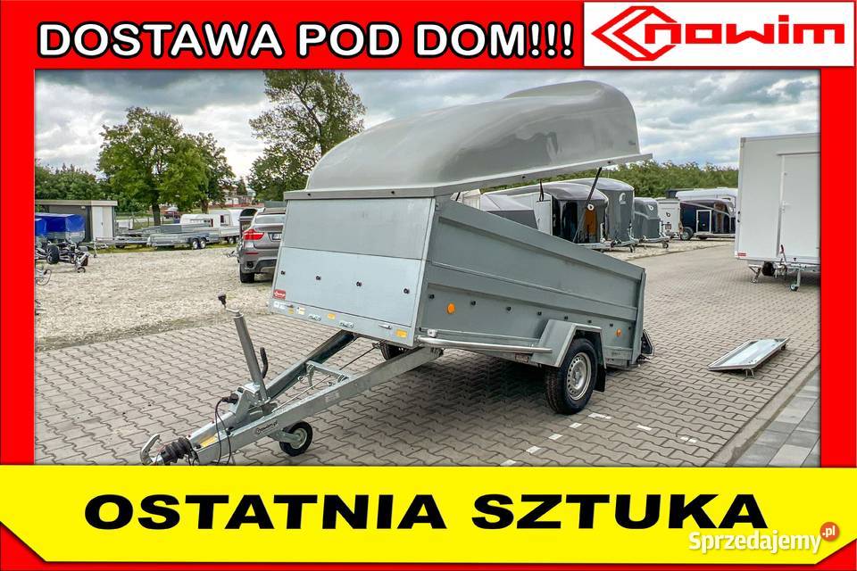 Przyczepa furgon kontener pokrywa okazja 3 m do