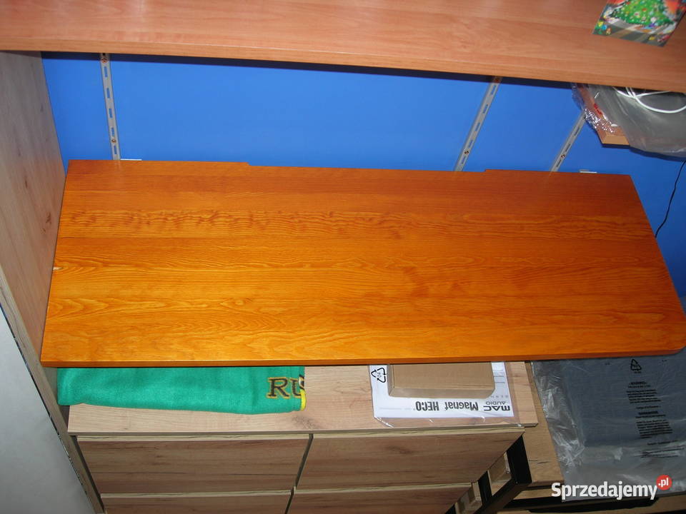 Blat półka sosna lakierowana 120x45 Nowa Sól