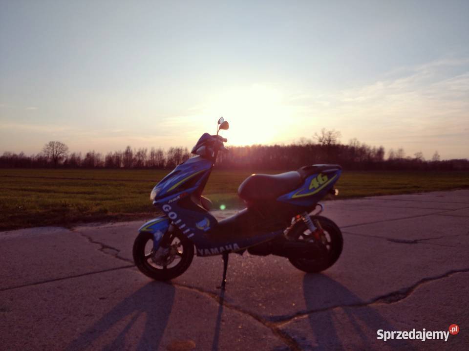 Yamaha Aerox 70 Valentino Rossi 2007 bagażnik mazowieckie