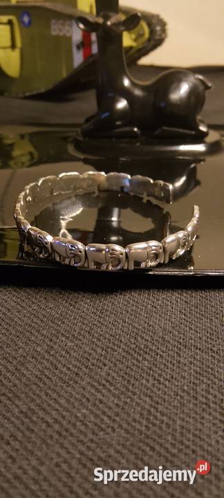 Bransoletka grawer S925 Bielawa