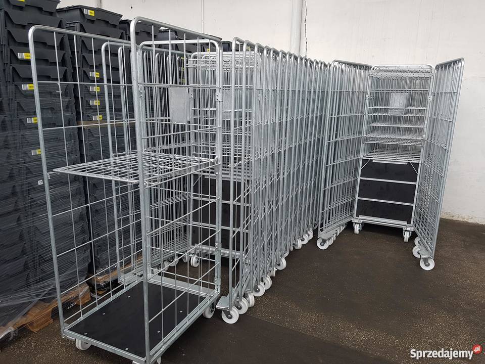 Wózek MAGAZYNOWY ROLLKONTENER 500 Biznes i Przemysł Dzierżoniów