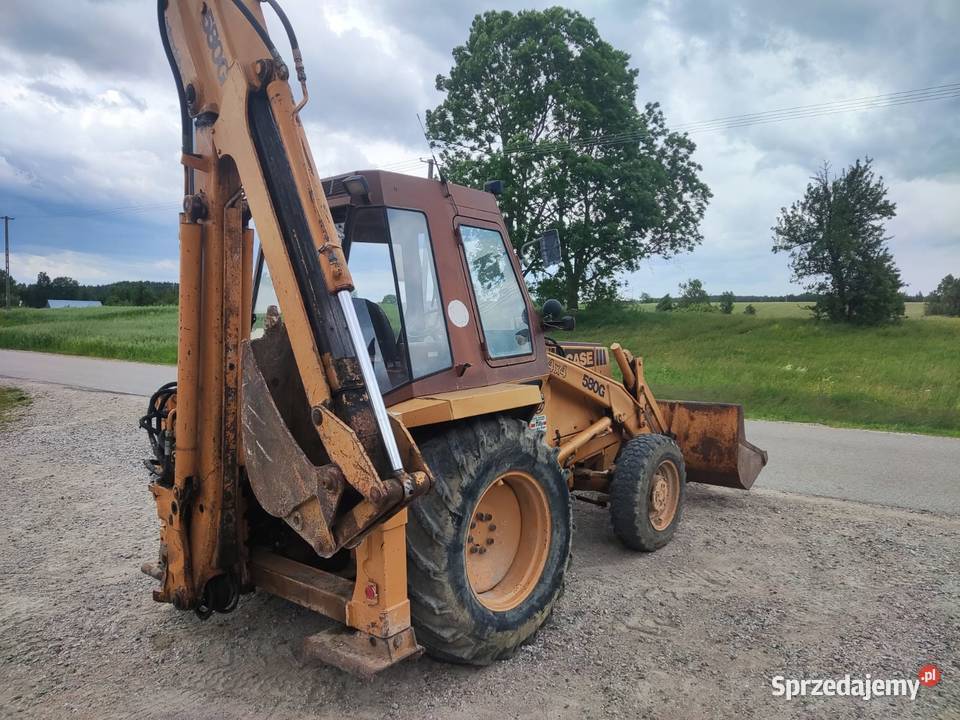koparko ładowarka case 580G 1985 ładna 3 łyzki w Koparko ładowarki