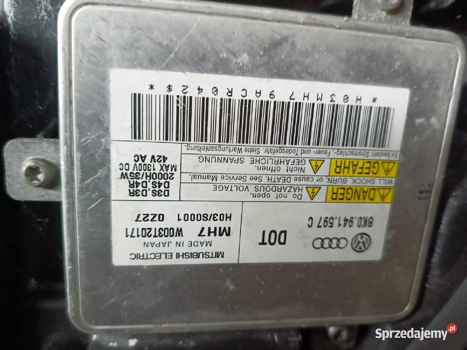 Lampy audi A6C7 bi xenon skrętne Lampy przednie Skaryszew