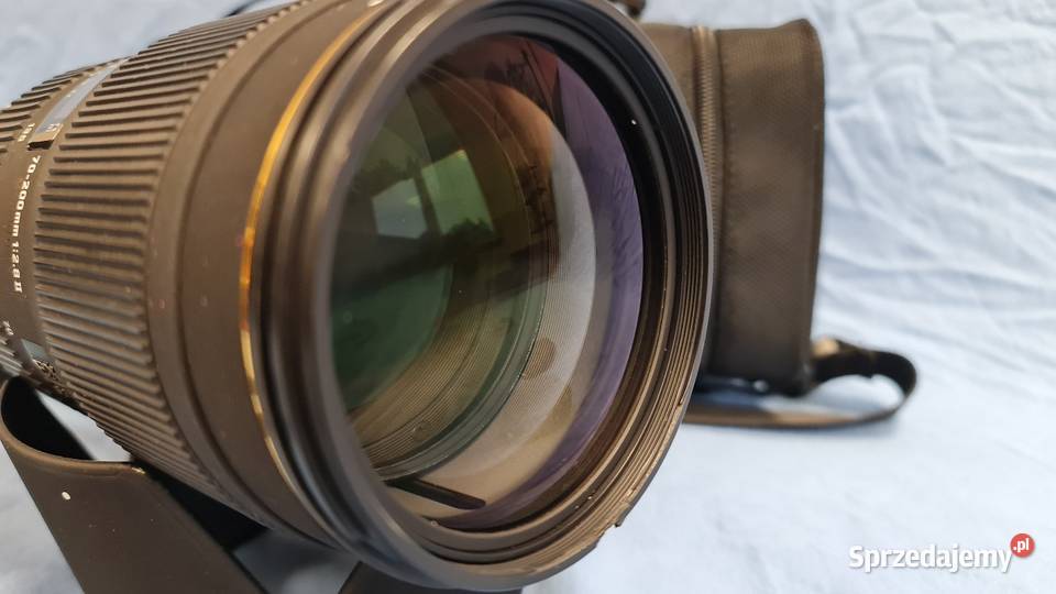 Sigma 70200 mm f28 II EX APO DG Macro HSM Sony A dolnośląskie Jelenia Góra sprzedam